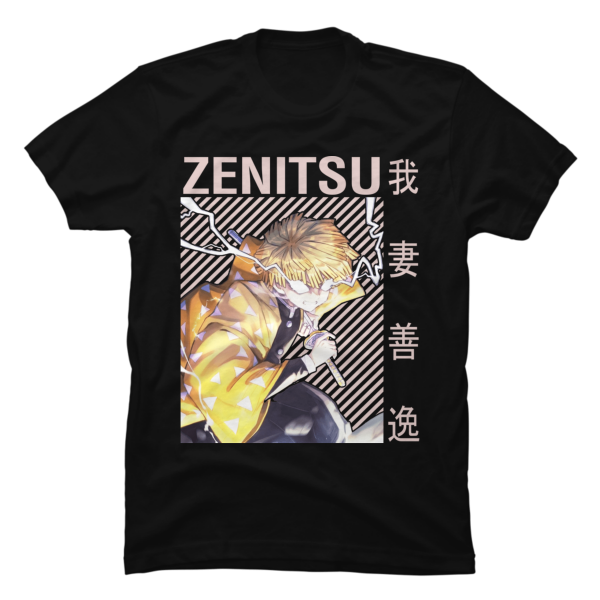 demon slayer zenitsu shirt